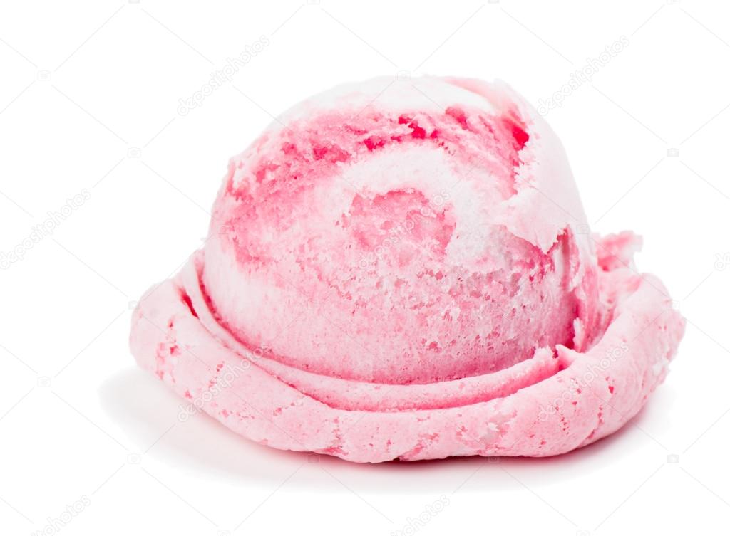  Pink and White Ice Cream 