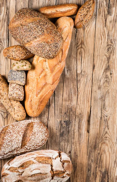 Diferentes tipos de pan . —  Fotos de Stock