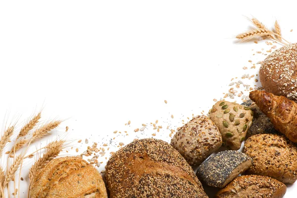 Surtido de pan y semillas — Foto de Stock