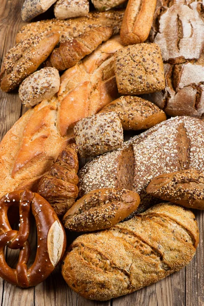 Varietà di pane — Foto Stock