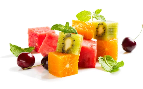 Summer fruit salad — Stock Photo, Image