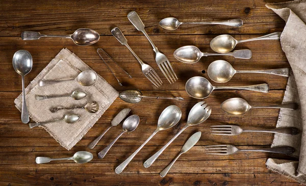 Utensils, retro style. — Stock Photo, Image