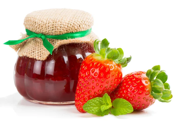 Marmellata di fragole — Foto Stock