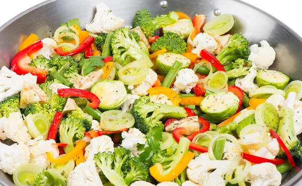 Chopped vegetables — Stock Photo, Image