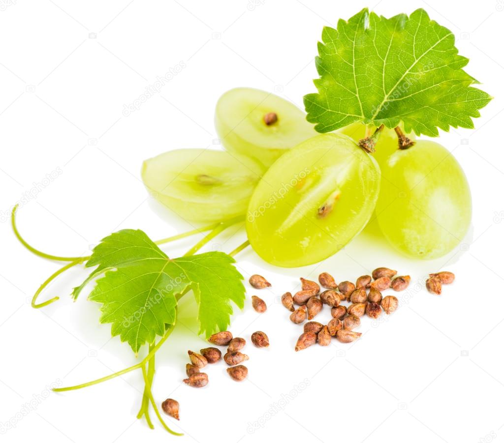Grapes and grape seeds