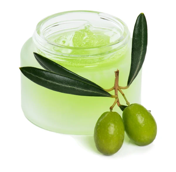 Crema de oliva verde —  Fotos de Stock