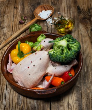  Sebzeli tavuk rosto hazırlama 