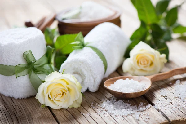 Tema de spa objeto de rosas — Foto de Stock