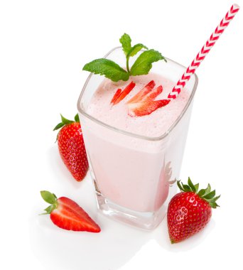 bardak çilek smoothie