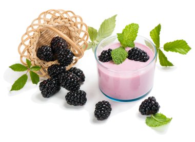 Taze meyve milkshake