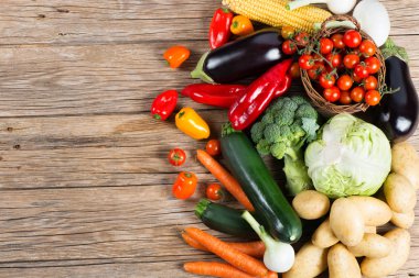 Fresh farmers market vegetables