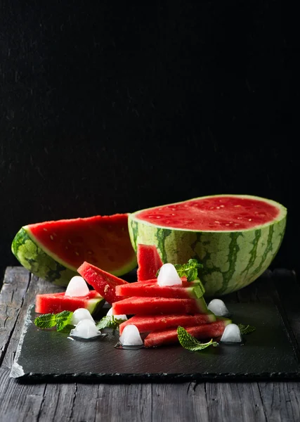 Reife Wassermelone — Stockfoto