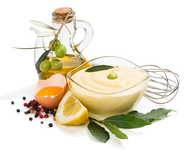 mayonez ve malzemeler