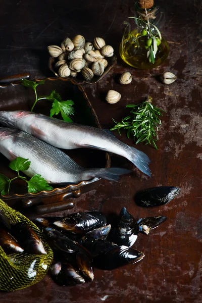 Peixe e frutos do mar — Fotografia de Stock