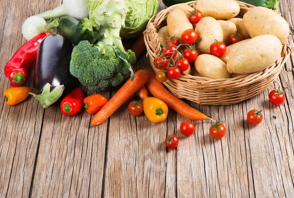 Fresh orgainic vegetable — Stock Photo, Image