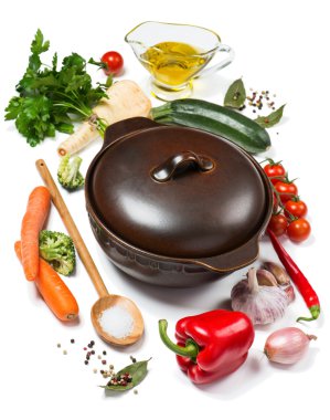 Aşçı sebze çorbası için malzemeler