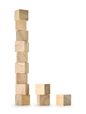 Ahşap küpleri kuleleri