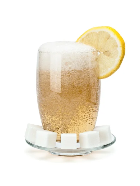 Copo de limonada fria — Fotografia de Stock