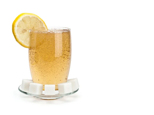 Vaso de limonada fría — Foto de Stock