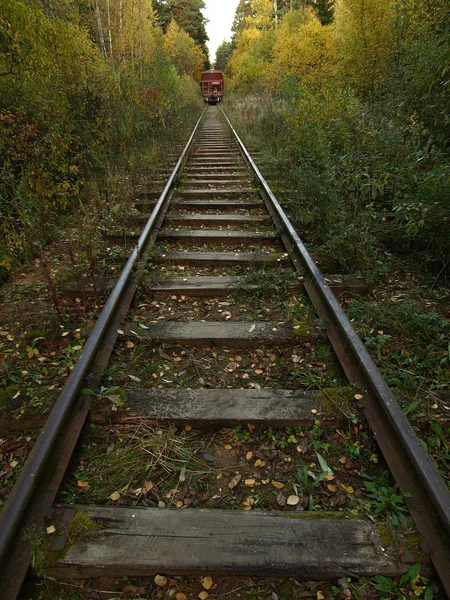 Старая железная дорога — стоковое фото