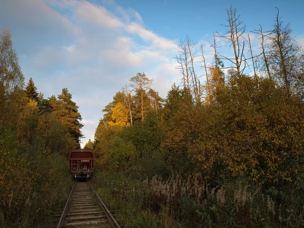 De oude spoorweg — Stockfoto