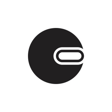 CG harf logo tasarım vektörü