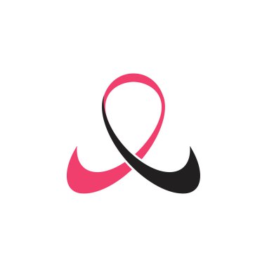 JL harf logo tasarım vektörü