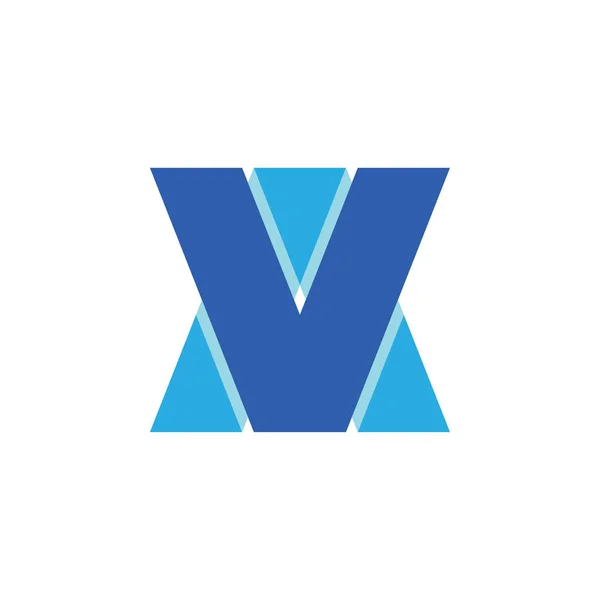 Carta Carta Logo Diseño Vector — Vector de stock
