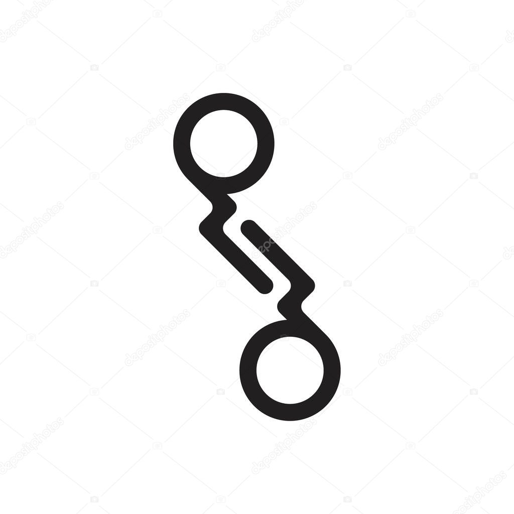 pd letter logo design vector