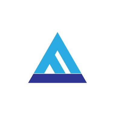 MA harfi logo tasarım vektörü