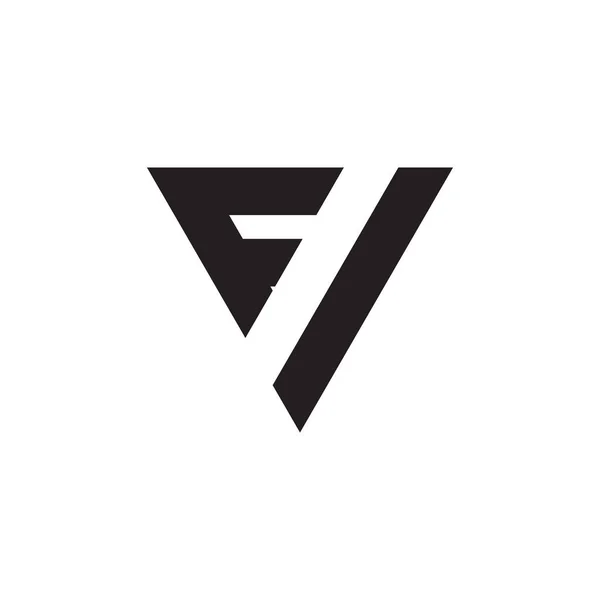 Buchstabe Logo Oder Buchstabe Logo Designvektor — Stockvektor