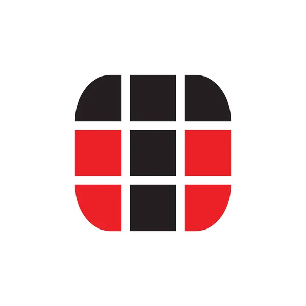 Bokstäver Logotyp Design Vektor — Stock vektor