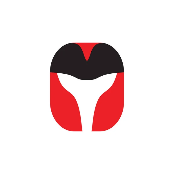 Designvektor Mit Kriegshelm Logo — Stockvektor