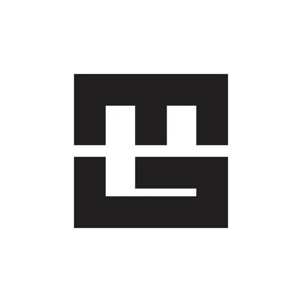 Επιστολή Διάνυσμα Σχεδιασμού Λογότυπο — Διανυσματικό Αρχείο