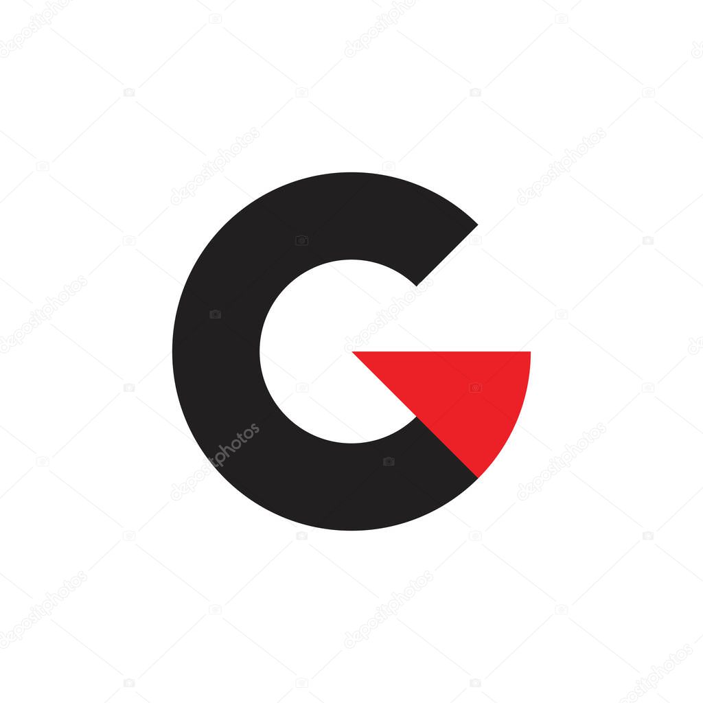 CG letter logo design vector