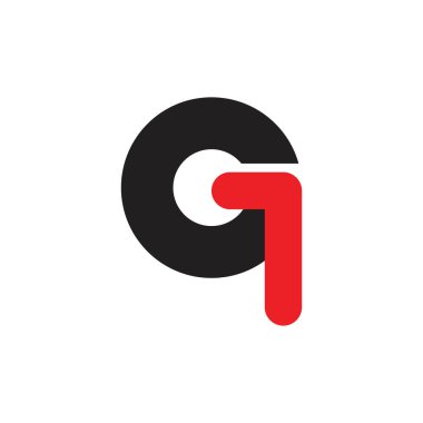 Bir numaralı logolu G harfi, G1 logosu, C1 logo tasarım vektörü