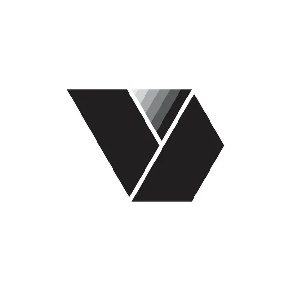 Buchstabe Logo Design Vektor — Stockvektor