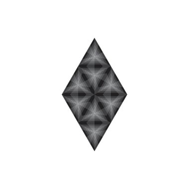 3B Üçgen logo tasarım vektörü