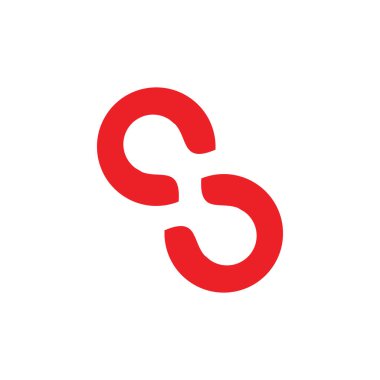 CD harfi logo tasarım vektörü