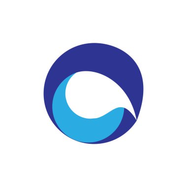 3D CO harf logo tasarım vektörü