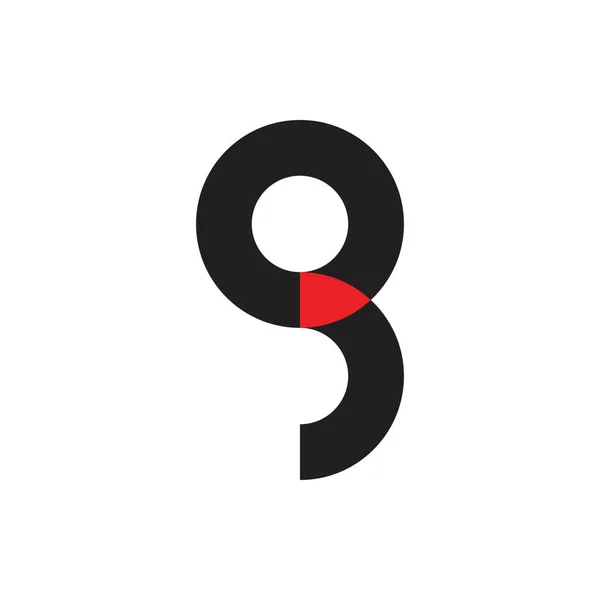 Логотип Вектор Дизайну Логотипу Літери — стоковий вектор