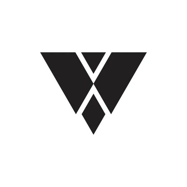 Letra Com Vetor Design Logotipo Diamante Preto Ilustração De Bancos De Imagens