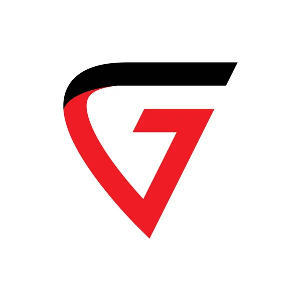 Letter Logo Gv7 Logo Logo Design Vector — Stock Vector