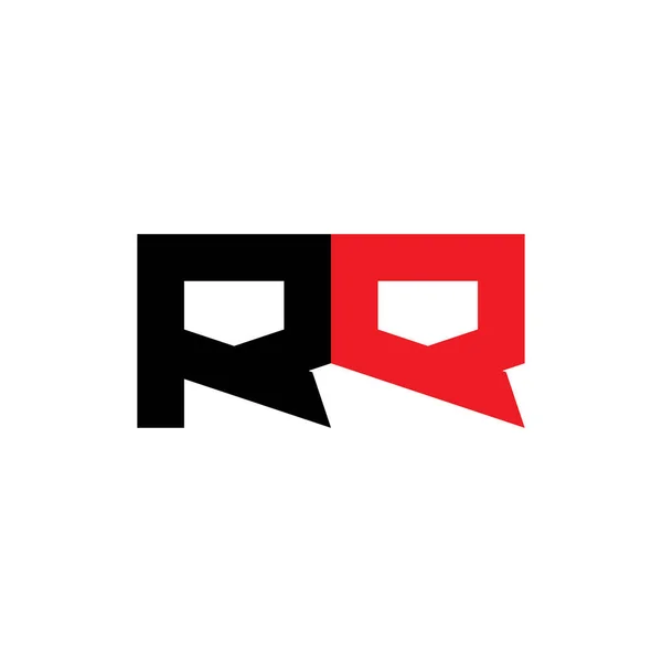 Rq字母标志设计矢量 — 图库矢量图片