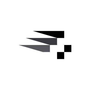 Artı Wing logo tasarım vektörü