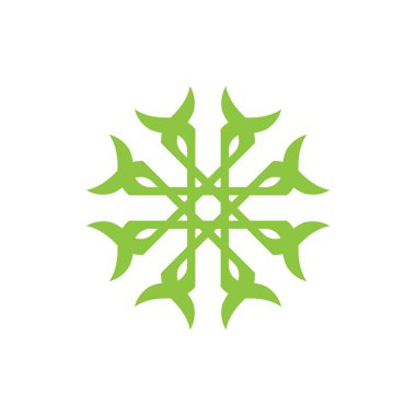 İslami Logo Deseni tasarım vektörü