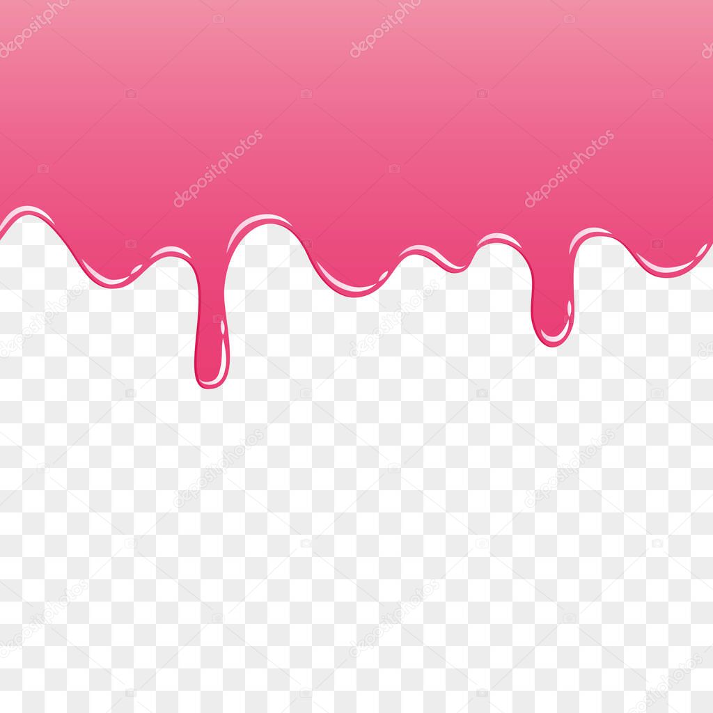 pink sweet melting icing background