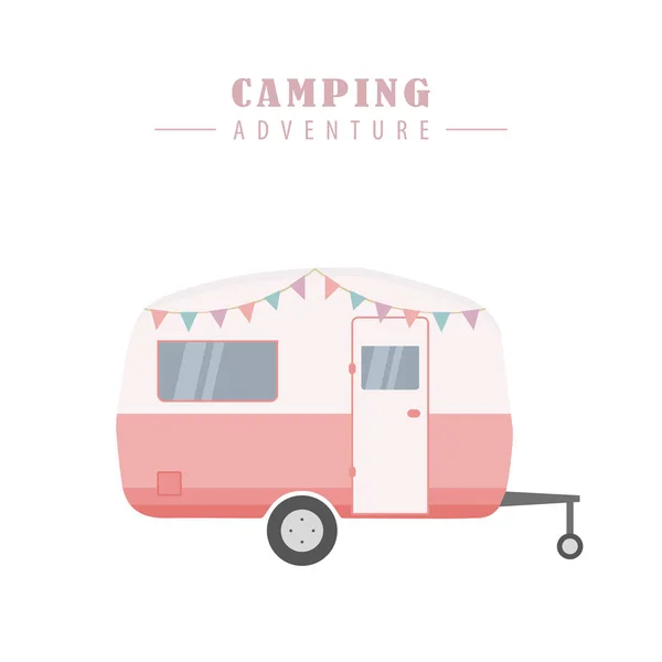 Kamp yaz tatilinde yol gezisinde.