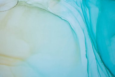 Modern sanat. Mermer dokusu. Doğal desen. Mürekkep renkleri inanılmaz derecede parlak. Tasarım kapağı, poster ve broşür için geçerli olan sanatsal arka plan. Alkol mürekkebi deniz dokusu. Çağdaş sanat.