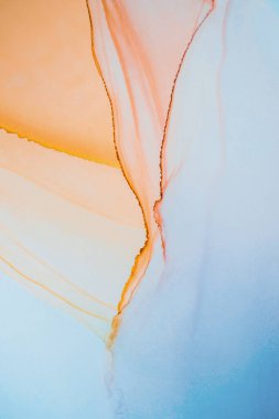 Modern sanat. Mermer dokusu. Doğal desen. Mürekkep renkleri inanılmaz derecede parlak. Tasarım kapağı, poster ve broşür için geçerli olan sanatsal arka plan. Alkol mürekkebi deniz dokusu. Çağdaş sanat.